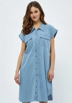 Minus Visti- Spijkerjurk - Powder Blue