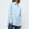 Minus Evana- Overhemdblouse - Light Blue -Minus Winkel c65e3d95ad244999b8cf58dba2bc0333