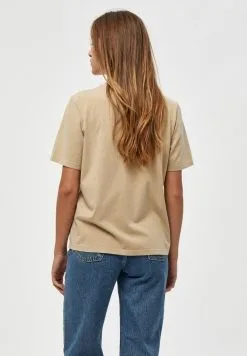 Minus Lemia - T-Shirt Print - Warm Sand -Minus Winkel c69a13e700c94443b2f2a2ecccd32f3d