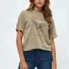 Minus Vilja- T-Shirt Print - Sand -Minus Winkel c786cdaef13243b99c49f92f30cc28e2