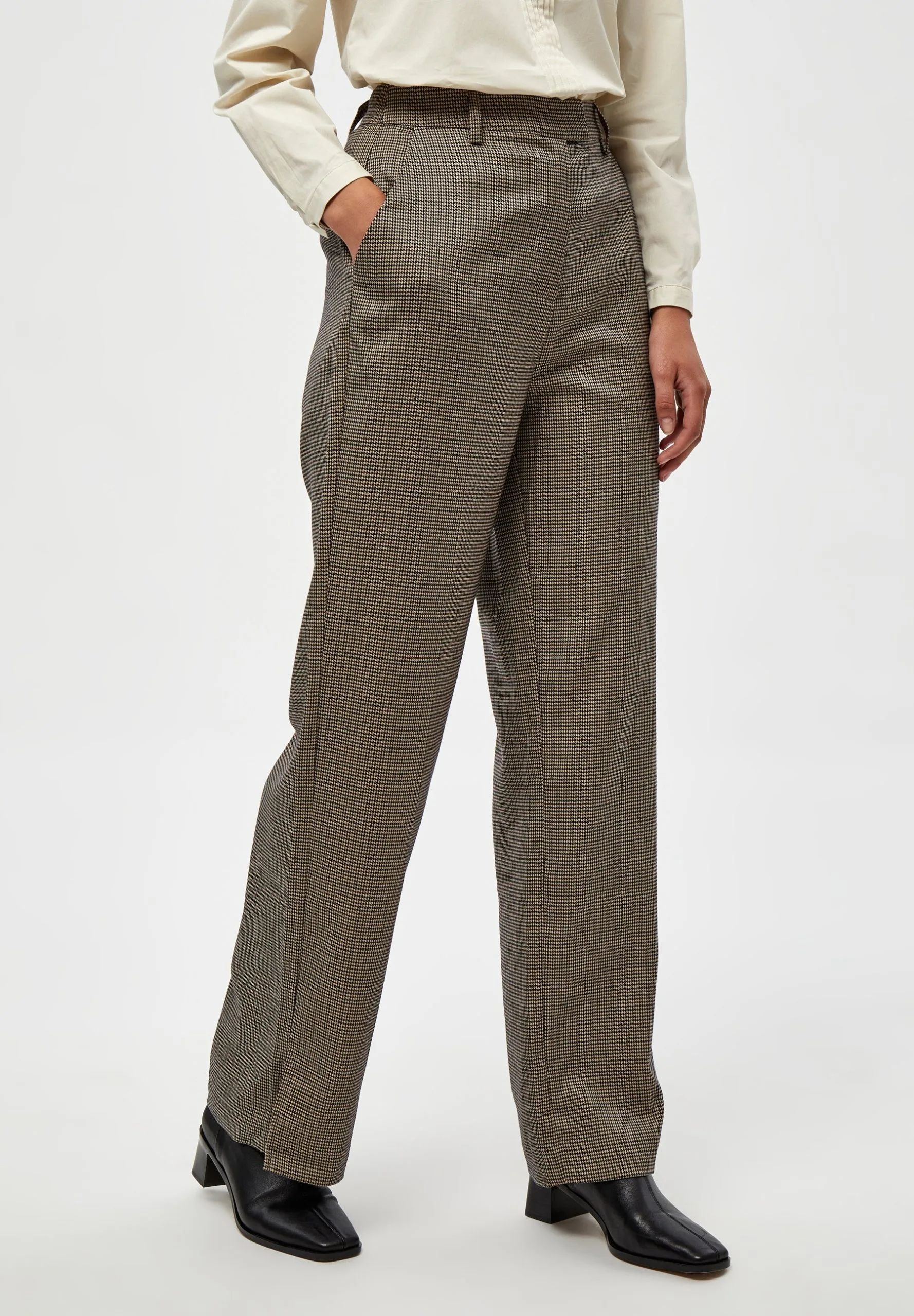 Minus Broek - Mixed Houndstooth 3 Minus Broek - Mixed Houndstooth