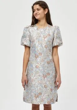 Minus Verana - Jurk - Ibiza Blue Flower Print