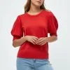 Minus Liva - T-Shirt Basic - Lava Red -Minus Winkel c92e1365364548a88d3c84a859db2d1c