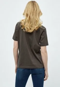 Minus Cathy - T-Shirt Basic - Slate Brown -Minus Winkel cc31ead710f84259b407c7f0b7c14651