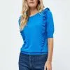 Minus Vesia - T-Shirt Basic - Ocean Blue -Minus Winkel ccd60f8c63da4361a9ba44ea023a57f5