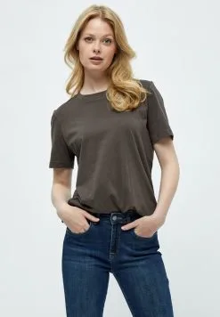 Minus Cathy - T-Shirt Basic - Slate Brown