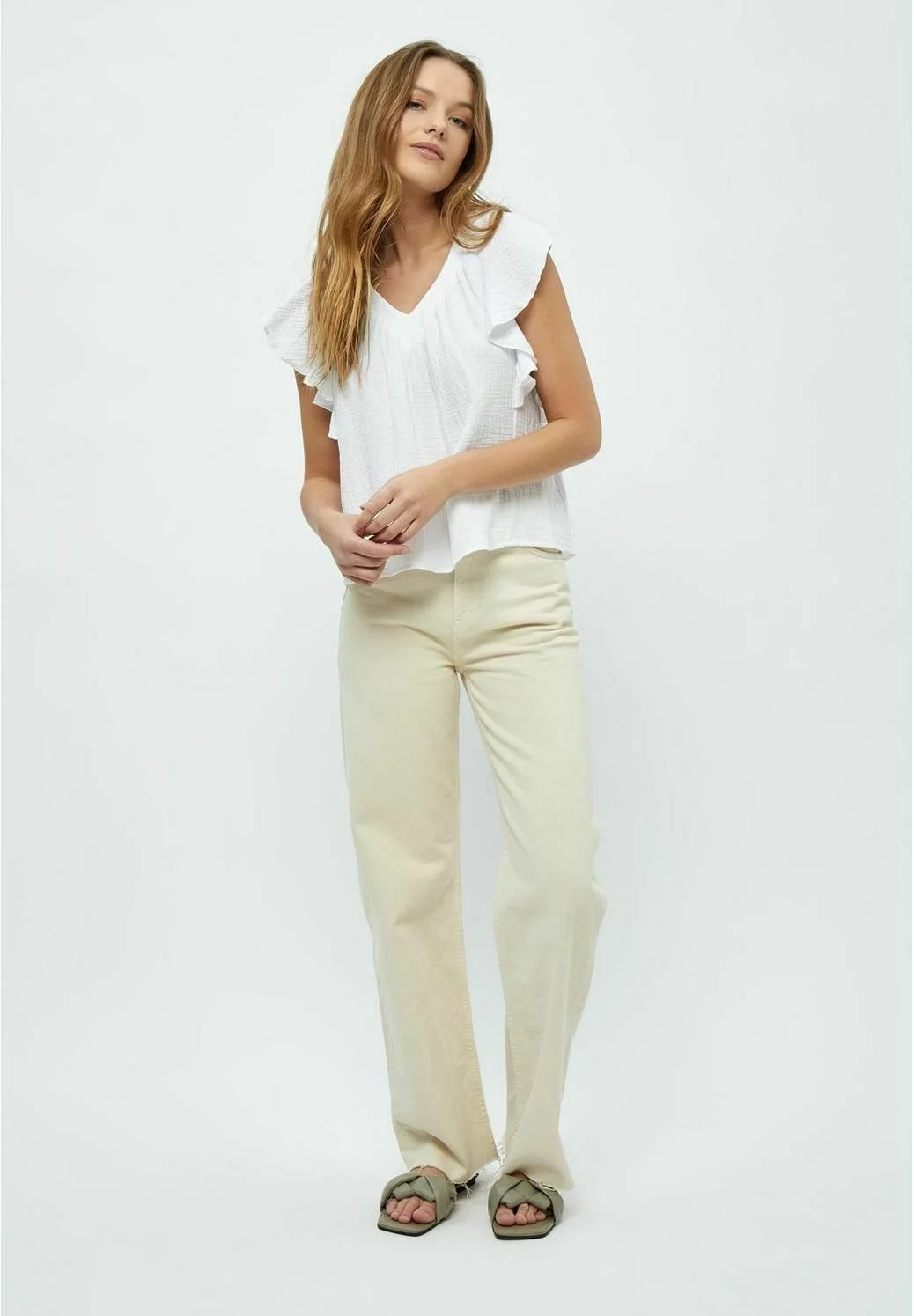 Minus Hemma- Blouse - White 4 Minus Hemma- Blouse - White - Afbeelding 2