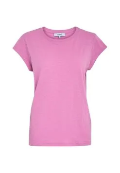 Minus Leti Tee - T-Shirt Basic - Super Pink -Minus Winkel d0cec10447194e71a60309f1bff876ff