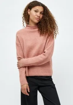 Minus Denice Funnel- Trui - Ash Rose