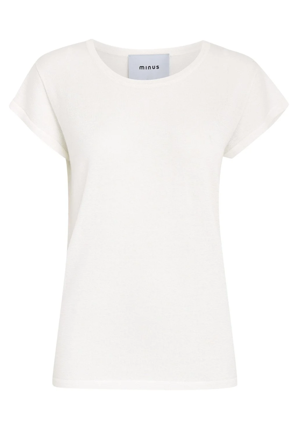 Minus Carlina- T-Shirt Basic - Off White 7 Minus Carlina- T-Shirt Basic - Off White - Afbeelding 5