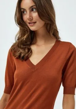 Minus Milla V Neck - Etui-Jurk - Desert Sand -Minus Winkel d35b2316fd65405b956185e3729dfbbf