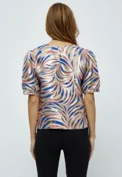 Minus Blouse - Super Pink Print -Minus Winkel d375e23a10214d288d961e714fcf2e5a