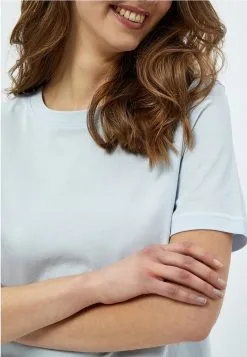 Minus Cathy - T-Shirt Basic - Ibiza Blue -Minus Winkel d3ce76b82a8e40a5b7104011a0749aeb