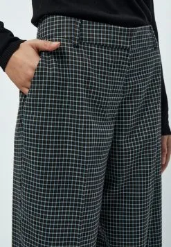 Minus Lekira - Broek - Slate Brown Checked -Minus Winkel d4003831e9444133ac8cb89c624d0172