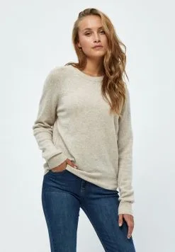 Minus Majsa - Trui - Sand Gray Melange