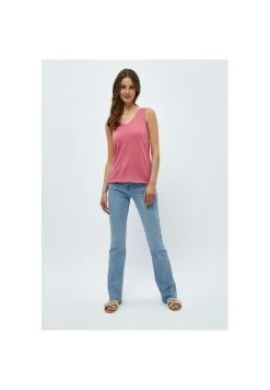 Minus Carli- Top - Pink Flamingo Lurex -Minus Winkel d4ab48f6aba24c23b0b2dfa9c4e83a99