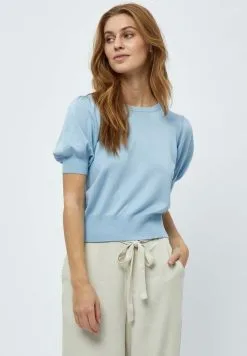 Minus Liva - T-Shirt Basic - Ice Blue