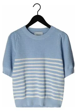 Minus Embia - T-Shirt Print - Lichtblauw -Minus Winkel d5fe046d264c4115b7991cd2b7b62142