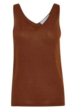 Minus Carli- Top - Desert Sand Lurex -Minus Winkel d62aac36e7e04365a7641778dde66728