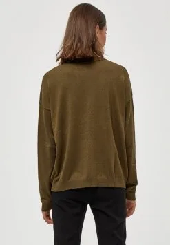 Minus Elne - Trui - Dark Olive Melange -Minus Winkel d81e68e8efe9450aba678d3e7a5a998f