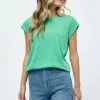 Minus Leti Tee - T-Shirt Basic - Island Green -Minus Winkel d91b5b11759f4ca5982ce72beb2e9a79