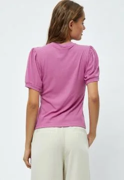 Minus Johanna- T-Shirt Basic - Super Pink -Minus Winkel db51d08bfc6f48d9b5fd7b2f18579ed8