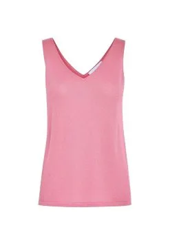 Minus Carli- Top - Pink Flamingo Lurex -Minus Winkel dc39746584e14cf1831350de931bf90b