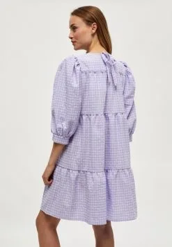 Minus Rowen - Jurk - Purple Checked -Minus Winkel dc6cc699463e41e48b55d1168f9fdc7f