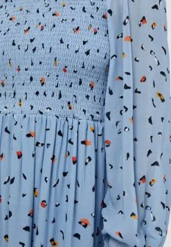 Minus Livina- Jurk - Forever Blue Shape Print -Minus Winkel dd2cbe4ef9074b7abaec5d64a1aac582