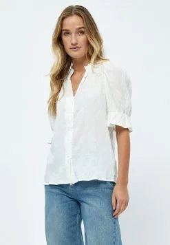 Minus New Birgitta - Overhemdblouse - Broken White