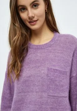 Minus Dita - Trui - Violet Melange -Minus Winkel de86451801d74826a8442f07914b30e3