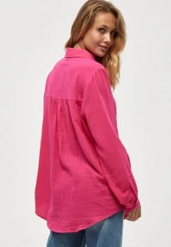 Minus Mavina Oversize - Overhemdblouse - Pink Flamingo -Minus Winkel e01ca2c31b1b4e538d453722e31a17da