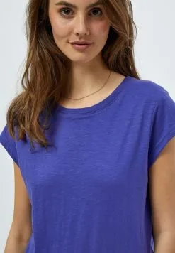 Minus Leti Tee - T-Shirt Basic - Royal Blue -Minus Winkel e1765fb429e742f2986a7da9915da578