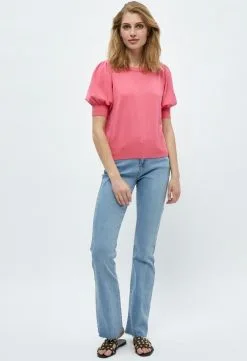 Minus Liva - T-Shirt Basic - Pink Flamingo 8 Minus Liva - T-Shirt Basic - Pink Flamingo -Minus Winkel e183b1cea276471d820936052a924535