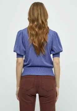 Minus Liva- T-Shirt Basic - Iris Bloom Purple Melange 9 Minus Liva- T-Shirt Basic - Iris Bloom Purple Melange -Minus Winkel e76558e5f2644be691f844782bf59292