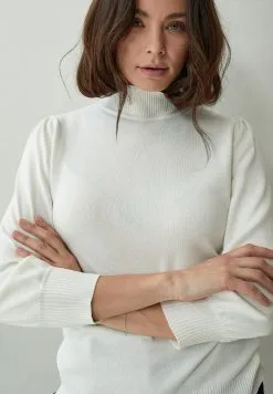 Minus Mersin Roll Neck- Trui - Broken White -Minus Winkel e79c8aefdf2b4feb9b463ac3bc259574
