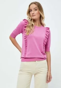 Minus Vesia - T-Shirt Basic - Super Pink