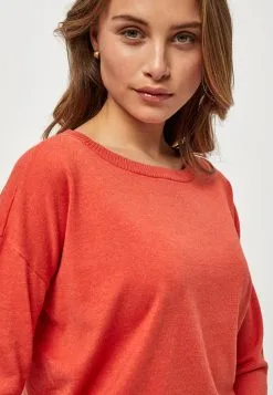 Minus Elne - Trui - Fiery Red -Minus Winkel e8ad488fb39f4a7b905aa298291039ae