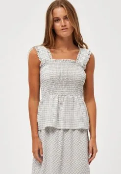 Minus Blouse - White Checked