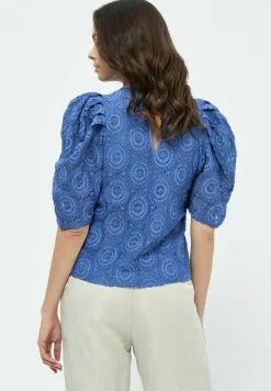 Minus Kalina - Blouse - Regatta Blue -Minus Winkel ed62ab8e04a443dea9176edd2a843865
