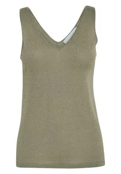 Minus Carli- Top - Khaki -Minus Winkel ed9e37002cd74c75b7f996d5364bc6fb