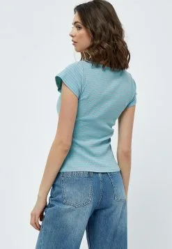 Minus Miajohanna Tee - T-Shirt Print - Cosmic Lavender Stripes -Minus Winkel edf77cb945dc4a86befcb9534b2e4072