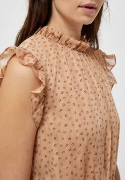 Minus Soul- Jurk - Tropical Peach Stripe -Minus Winkel ee2bcb45690046ba85d6a53fc66506b1