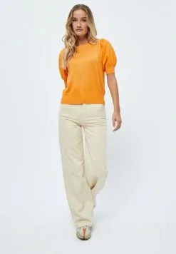 Minus Liva - T-Shirt Basic - Orange Peel -Minus Winkel ee5493d1e0f949d1b2d6b581da9621ee