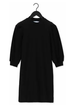 Minus Mika 3/4 Sleeve- Jurk - Zwart -Minus Winkel ee8aa6e08a37471a9bc0ae850781032f