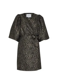 Minus Emmalia - Jurk - Black Pr -Minus Winkel f132d01647f54cb18bbf14c8efdeab6d