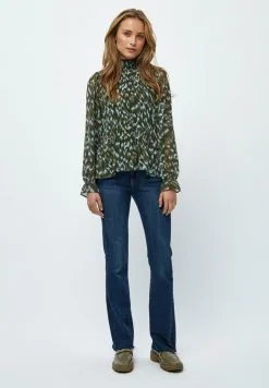 Minus Eria- Blouse - Ivy Green Print -Minus Winkel f4fa23f3cd85407ca69e8f511527efef