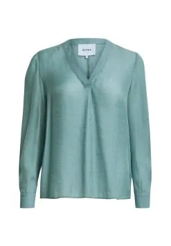 Minus Frilla - Blouse - Light Sea Mist -Minus Winkel f55c4d0a9ab24d4abf607c3a0d216ac1