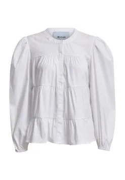 Minus Ritia - Blouse - White -Minus Winkel f596d6f7205e4672b4f3fa8d053d99ad