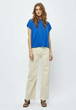 Minus Frikka Cap Sleeve - T-Shirt Basic - Ocean Blue -Minus Winkel fae1d33d5506472d91c44709ec1a881e